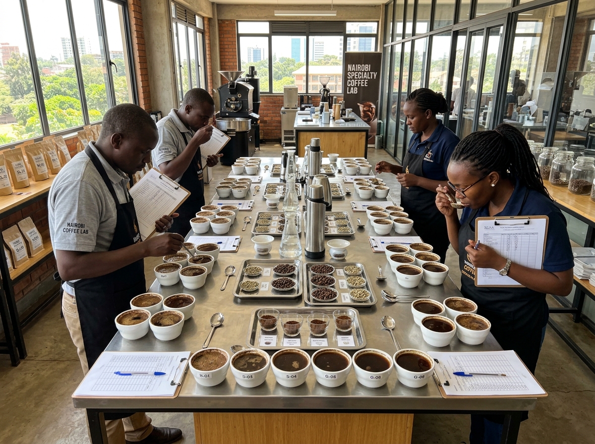 Certified Cupping Laboratory Sensory Quality Control